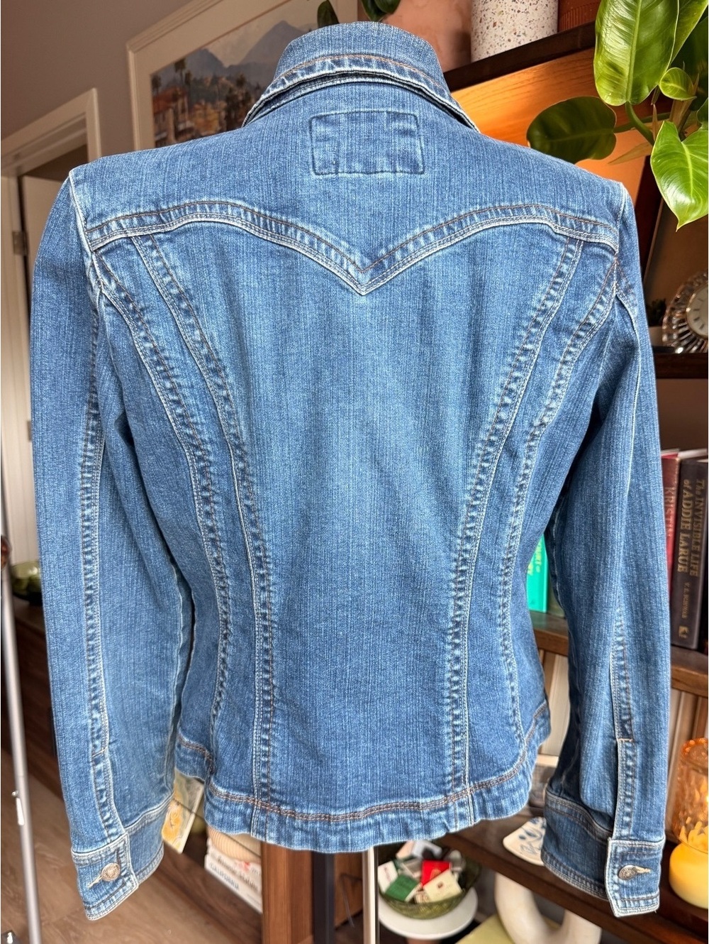 Vintage AMI Classic Blue Denim Jacket Medium - Picture 2 of 4